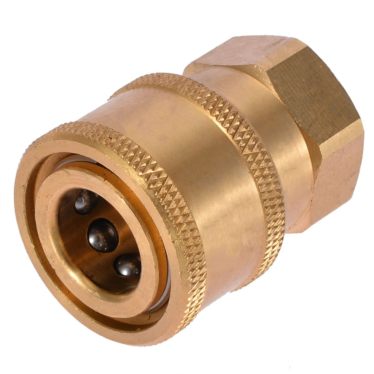 1/4'' Quick Release Pressure Washer Hose Adaptor Connector Plug For BSP1/4 Female Garden Water Connectors