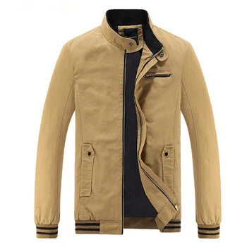 

Solid Color Bomber Jacket Men Coat Slim Fit Casual Hip Hop Clothes 2019 Fashion Spring Polyester Military Jackets for Male HD006