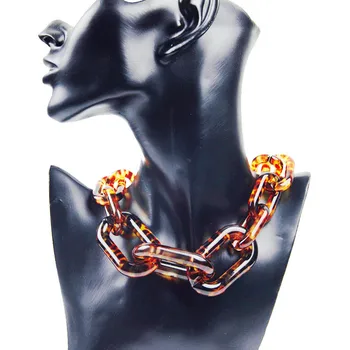 Statement Acrylic Big Choker Necklace For Women Maxi Resin Chunky Long Chain Necklaces Pendants Bijoux Fashion Female Jewelry
Statement Acrylic Big Choker Necklace For Women Maxi Resin Chunky Long Chain Necklaces Pendants Bijoux Fashion Female Jewelry
