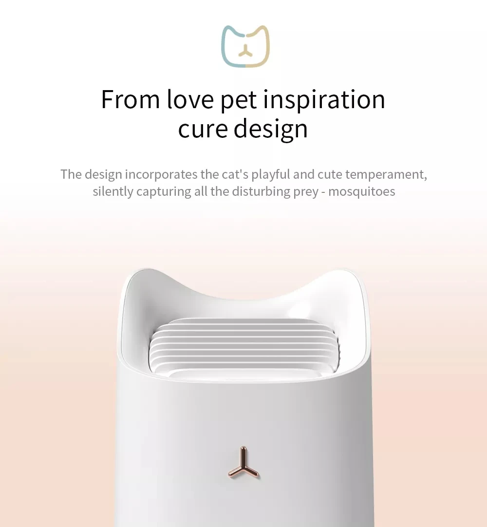 Xiaomi 3 life Mosquito Killer Lamp USB Charging Electric Mosquito Dispeller Radiation-free silent mosquito killer 2 Color For Home (2)