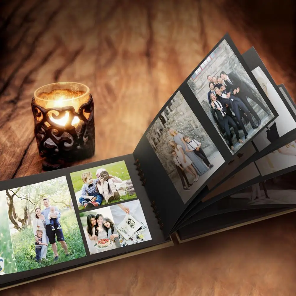 80 страниц фотоальбомы бумага для скрапбукинга DIY альбом для художественных занятий Скрапбукинг Фотоальбом для свадьбы юбилей подарки блокноты для заметок