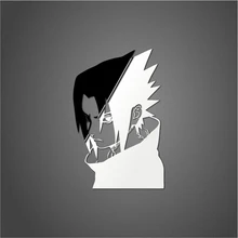 Аниме стикеры Naruto металлическая наклейка индивидуальный