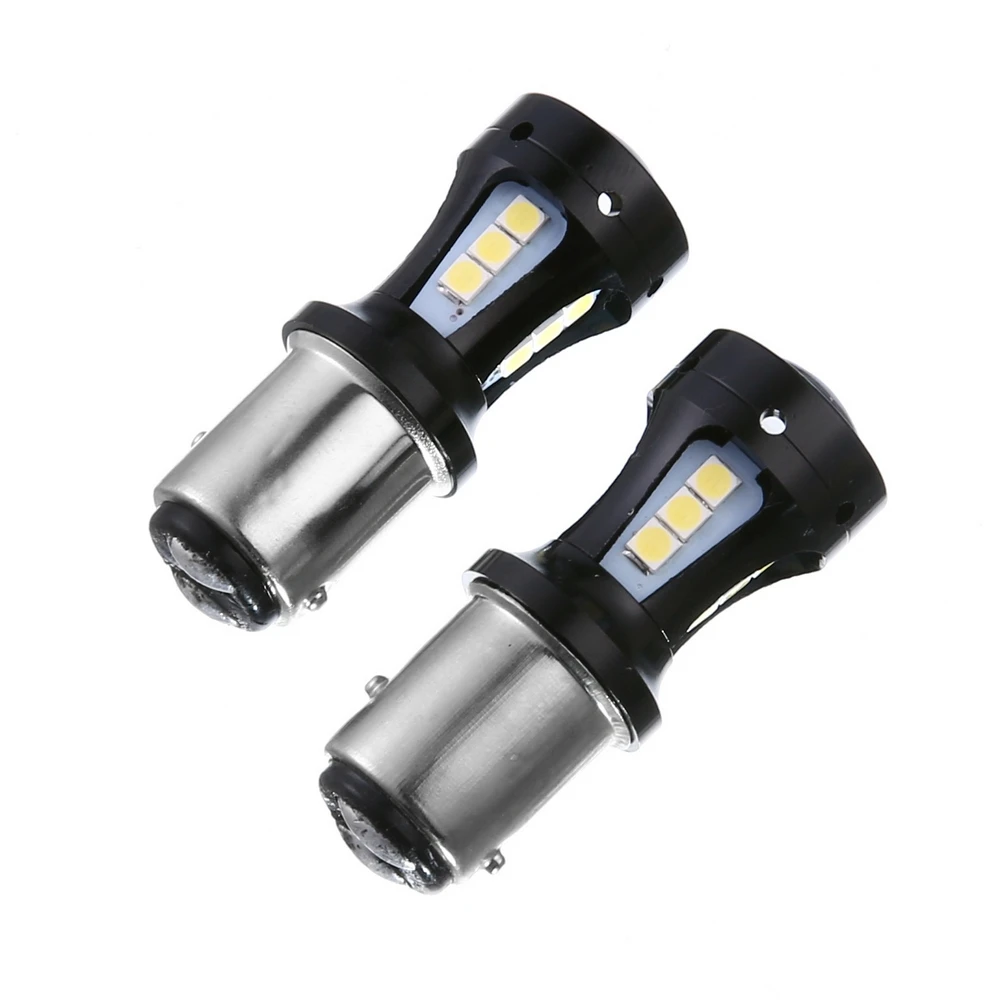 

1 Pair 18W LED Car Brake Lights LED Lamps For Cars 1156/1157 3030 LED Daytime Running Lights 12V Auto Signal Lamps