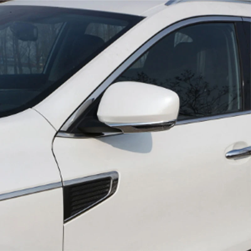 Отделка для зеркала заднего вида автомобиля наклейка на крышку Renault Koleos Samsung QM6 2016