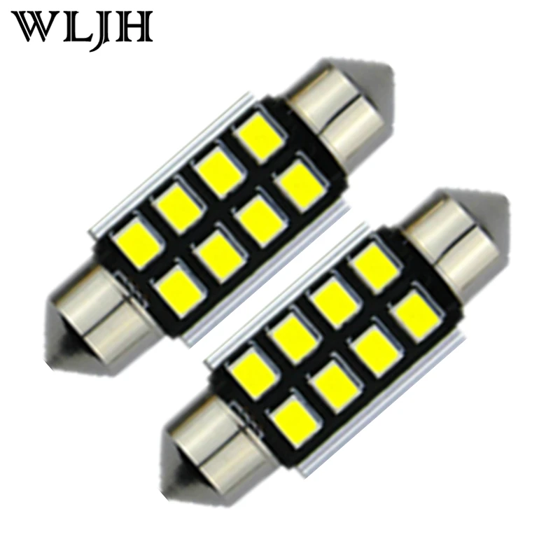 

2pcs White C5W 36mm Led Pure Error Free Canbus For Samsung Chip 2835 SMD Light Number Plate Bulb For AUDI Q5 8R [2008-2013] SUV