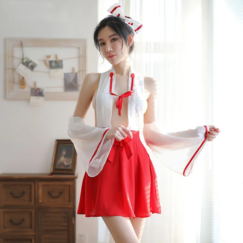 Прямая поставка платье для косплея ведьмы кимоно униформа TouHou Project Hakurei Reimu костюм