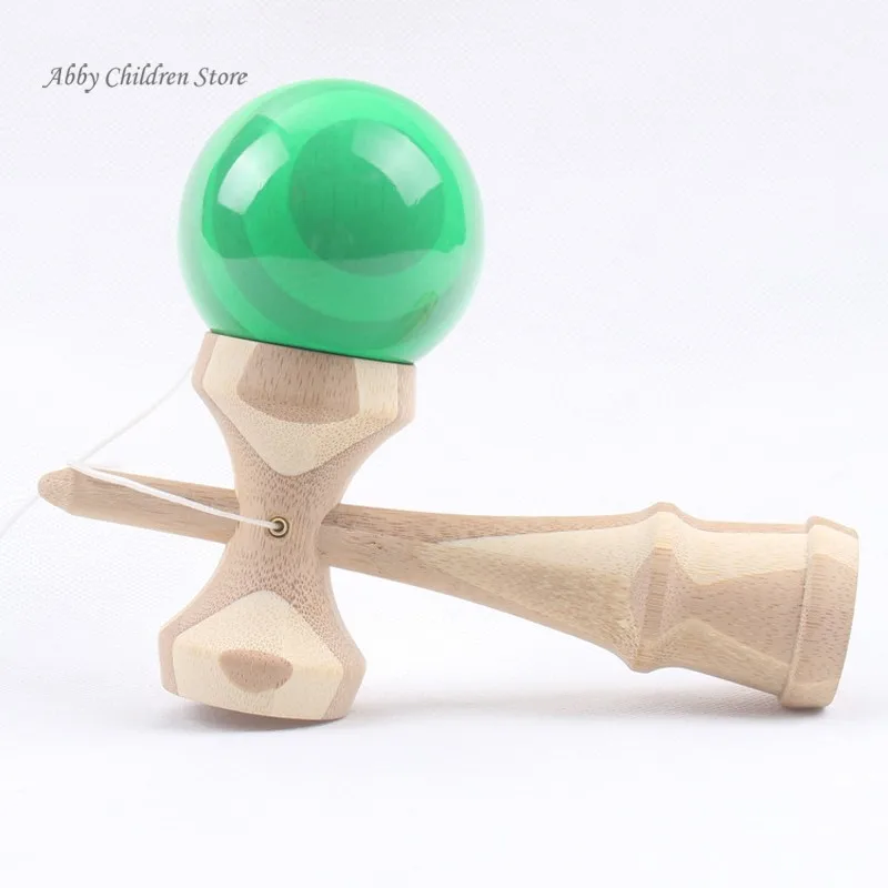 Abbyfrank Bamboo Kendama профессиональные бамбука игрушка Kendama умелые жонглирование игры игрушка в подарок для детей и взрослых игрушка в подарок