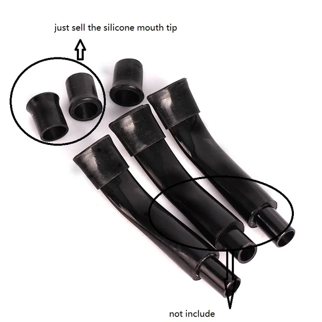 2000pcs Smoking Pipe silicone mouthpiece Tobacco Pipe Mouthpiece