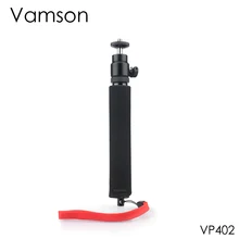 Vamson для SJCAM губка раздвижной селфи-монопод Штатив для Go pro Hero 7 6 5 4 для камеры Yi Gopro аксессуары VP402