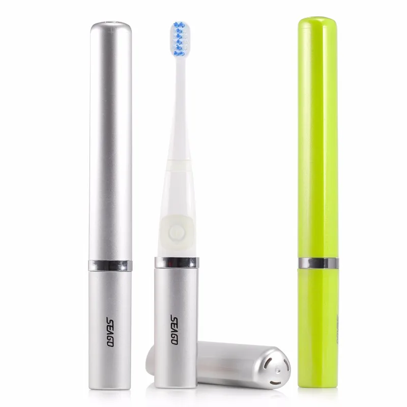 SEAGO 932 Toothbrush Portable Battery Operated Toothbrush Waterproof