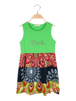 

J.N.S sleeveless a fancy Dress with rhinestone