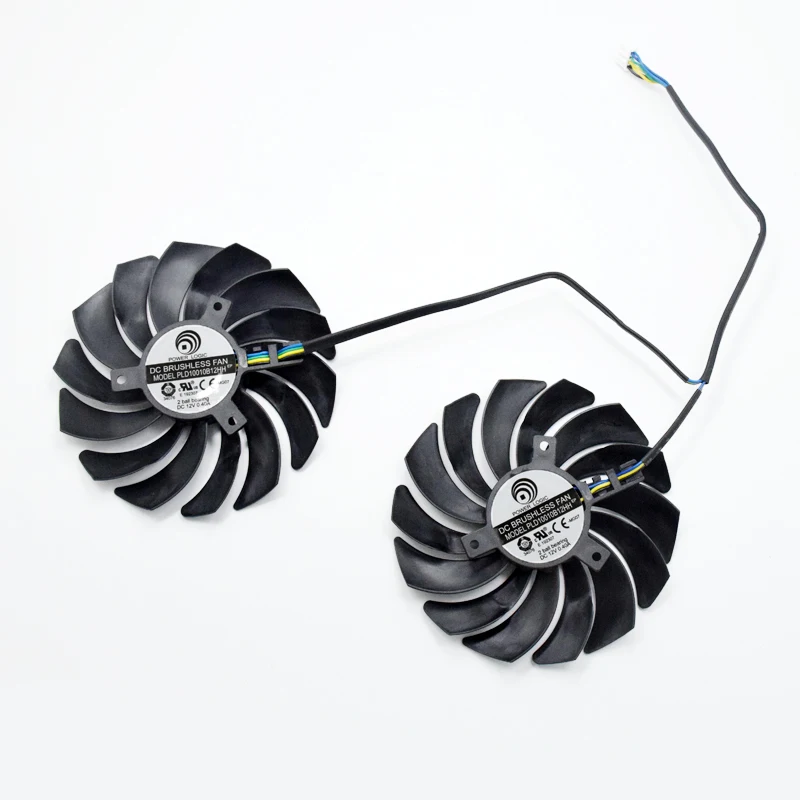 Baratos Nuevo 95MM PLD10010B12HH 4Pin reemplazo del ventilador del refrigeración para MSI GTX 1060 de 1070 1080Ti RX480 470, 480, 570, 580 tarjeta gráfica ventilador de refrigeración