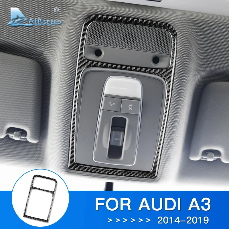 Скорость полета для Audi A3 аксессуары 8 V 8 P Audi A3 Стикеры для Audi A3 углеродного волокна внутренняя отделка автомобилей Чтение легкая рама Стикеры s