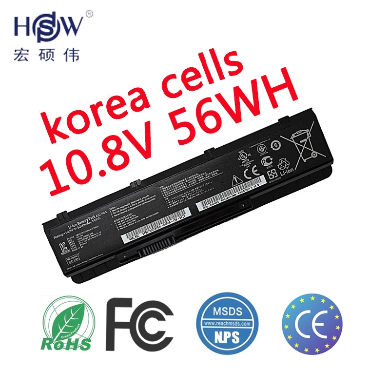 HSW ноутбука Батарея для ASUS A32 N55 07G016HY1875 N45 N45E N45S N45F N45J N45JC N45SJ N45SN N45SF N45SL|battery for asus|asus