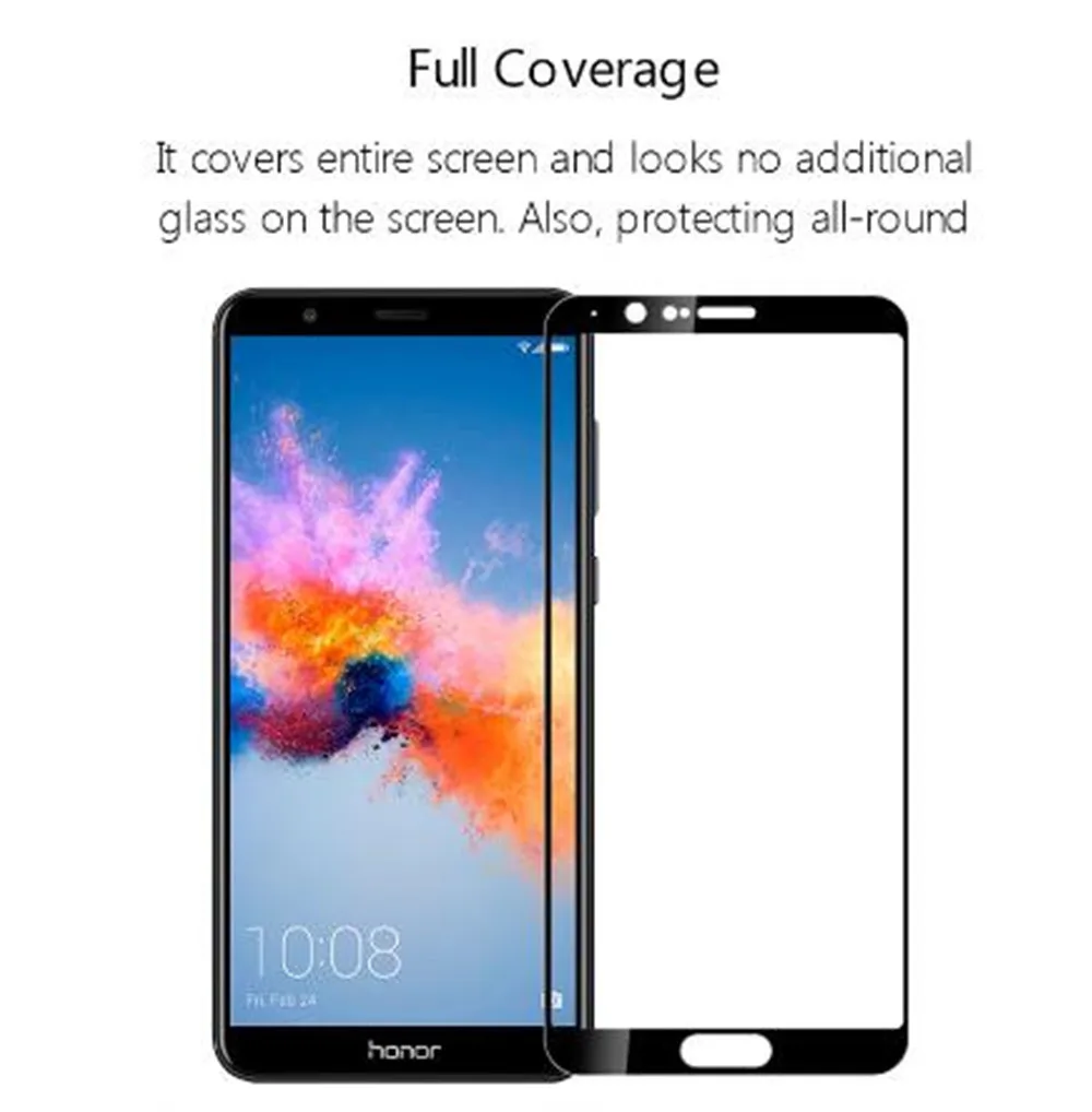 2 шт. Защитная пленка для экрана с полным покрытием Blackview A60 закаленное стекло Pro