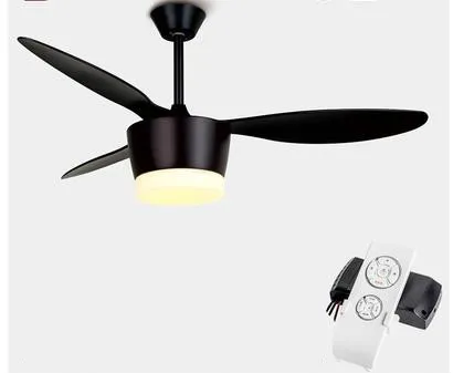

Creative ceiling fan family living room remote control simple bedroom dining room retro electric fan chandelier American fan lig