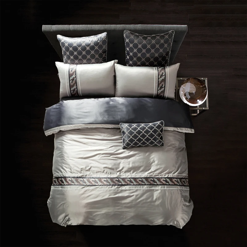 luxury tencel cotton embroidery bedding sets king queen luxury tencel cotton embroidery bedding sets king queen