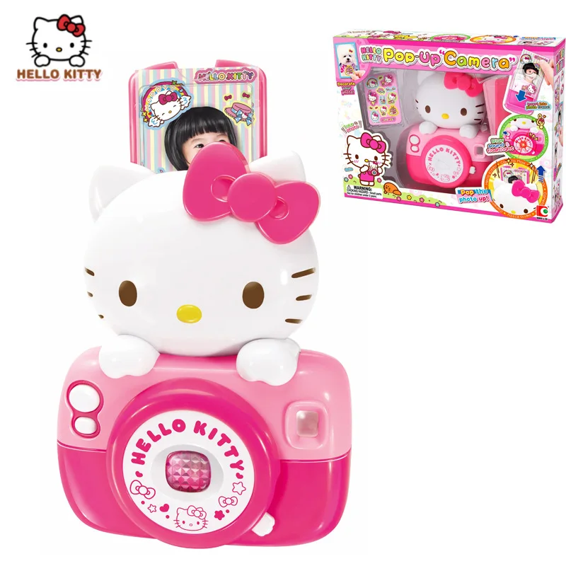 Камера HELLO KITTY для детей забавная камера Детский игровой дом с фоторамкой