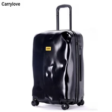 CARRYLOVE 2" 24" 2" дюймов тележка koffs винтажный Дорожный чемодан Спиннер чемодан в стиле ретро сумка на колесах