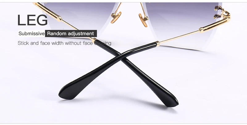 rimless square sunglasses  (27)