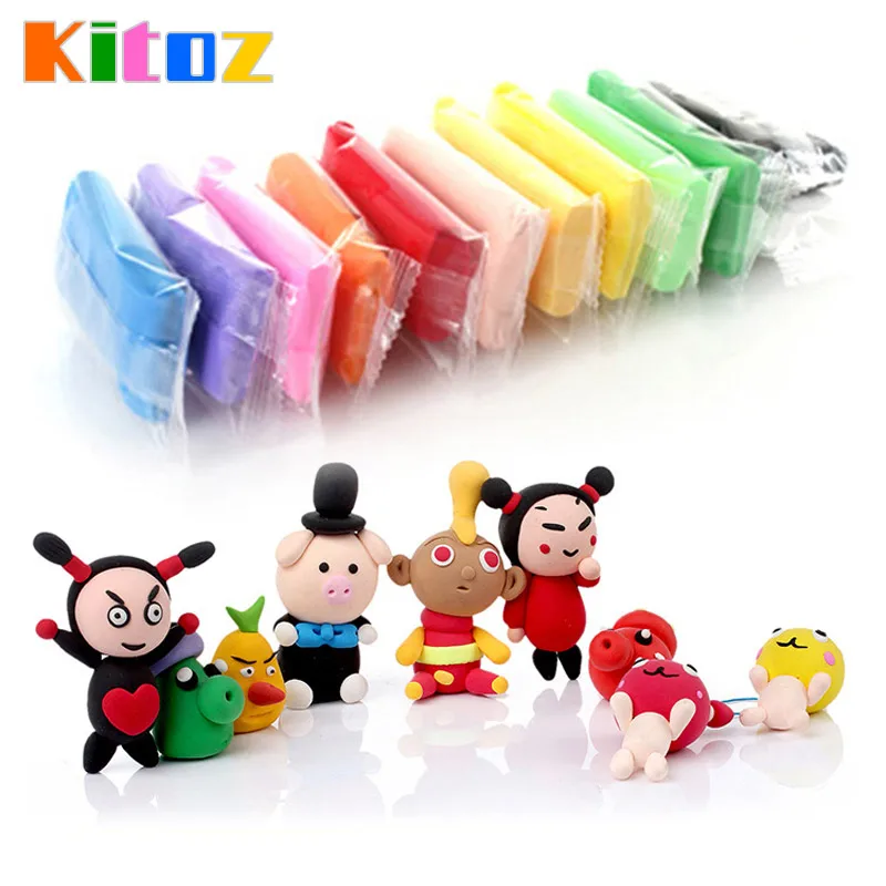 Air Dry Clay Polymer Play Dough Plasticine Light Soft Modeling Clay EVA