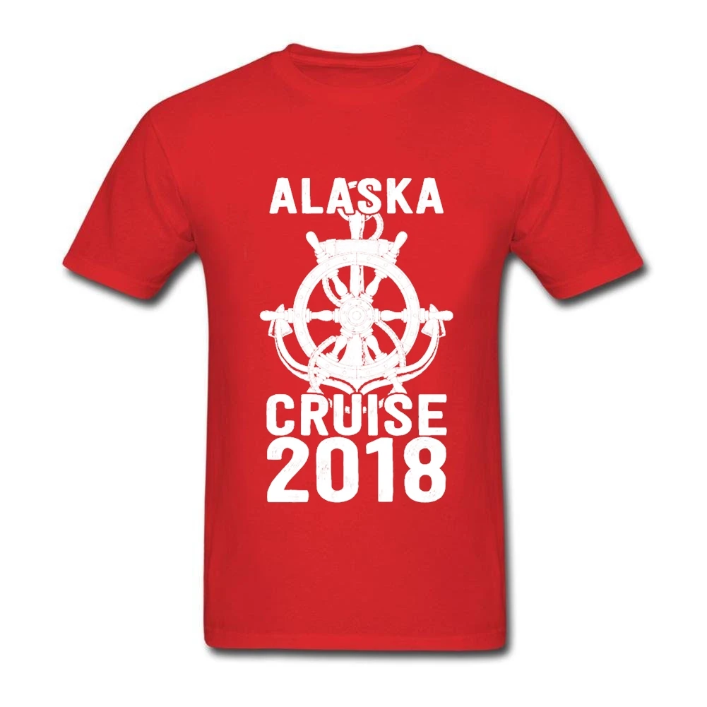  Designs T-Shirt for Men Going Out Adult Man T Alaska Cruise 2019 O-Neck Funny Quilt T Formal Blouse