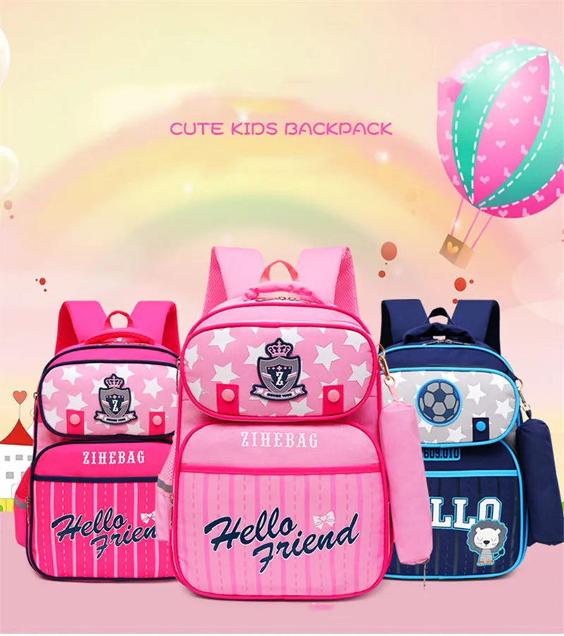 Детские школьные сумки с мультяшным принтом, Детские рюкзаки высокого качества, повседневные школьные сумки для подростков, рюкзаки для