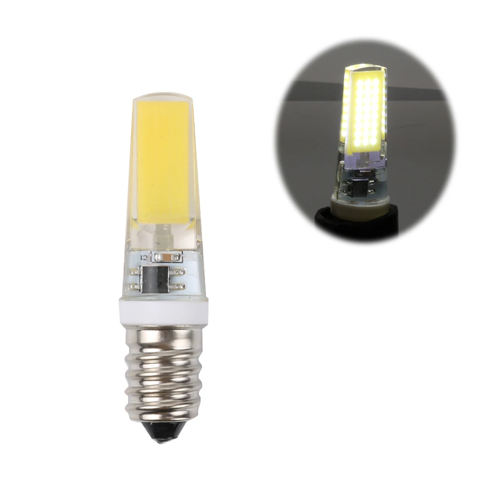 E14 2508 удар 3 W светодиодный нерегулируемых силиконовые лампы AC220V галогенной лампы теплый/холодное белое освещение