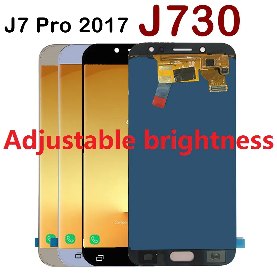 ЖК-дисплей для Samsung Galaxy J7 Pro 2017 J730F J730FN J730F/DS J730G J730M сенсорный экран с цифровым