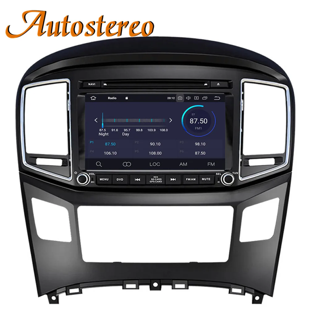 Discount Android 9 Car CD DVD player GPS navigation For Hyundai H1 Grand Royale I800 2016+ multimedia Headunit radio tape recorder stereo 3