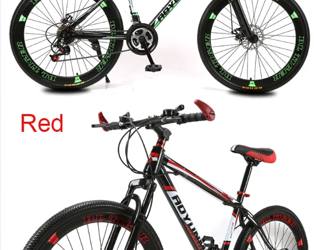 21/24 /27 Speed Mountain Bike 40 Knife Shock with Double Disc Brake