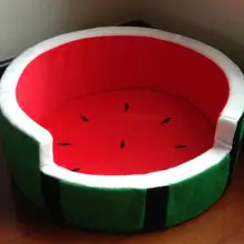 1 шт. собаки кошки Милая мода арбуз дом товары для собак осень зима лежанки щенячье гнездо собака кошка помет s m l