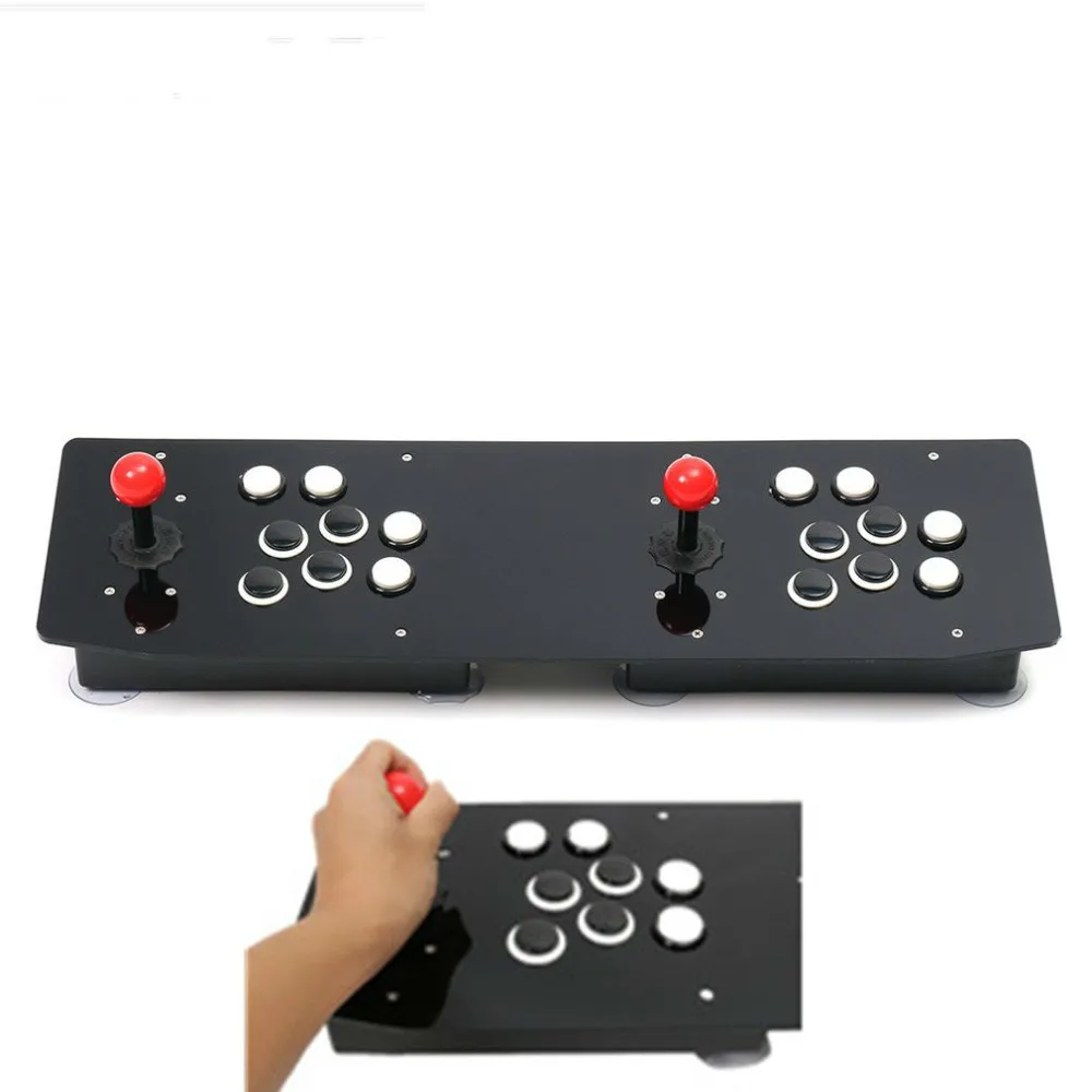Video Game Joystick Controller double Arcade Stick Gamepad for Windows PC USB Ergonomic Design Enjoy Fun Game Video Game Joystick Controller double Arcade Stick Gamepad for Windows PC USB Ergonomic Design Enjoy Fun Game