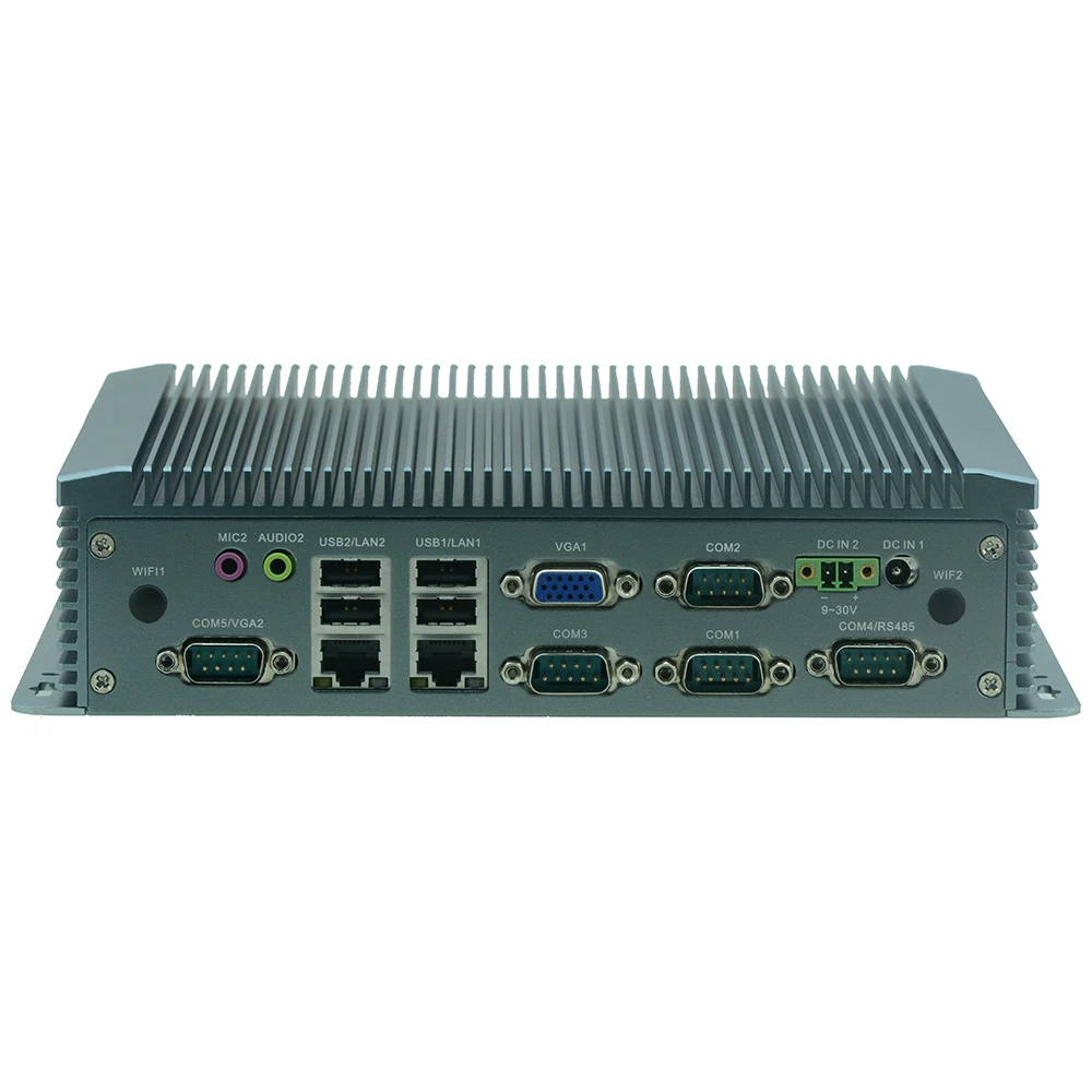 Partaker Q4 Fanless Industrial PC With 6 COM 1 SIM Slot 2 LAN (6)