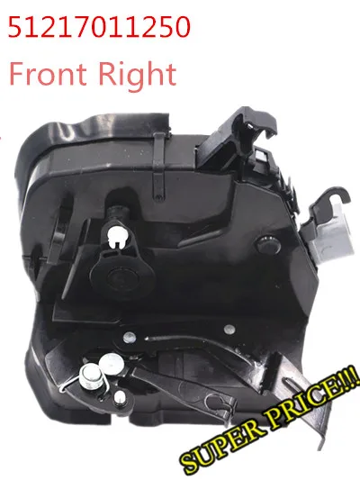 Cena Tylny przód L R 51217011250 51217011247 dla BMW E46 325Ci 323Ci 328ci 330ci m3 siłownik zamka drzwi mechanizm blokujący