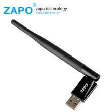 ZAPO 150Mbps беспроводной USB 802.11n WIFI Добавить Bluetooth 4.0 Адаптер 5dbi Антенна Сетевая карта для ПК Настольный ноутбук Tablet Tv