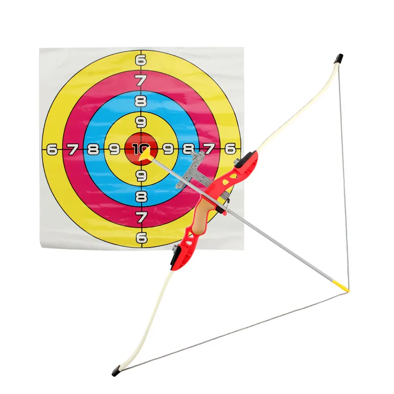 1:1.8 Hunting Shooting Safety Suction Cup Simulation Bow And Arrow Set Special Composite Material Toy Swords Aged 7-14 Years