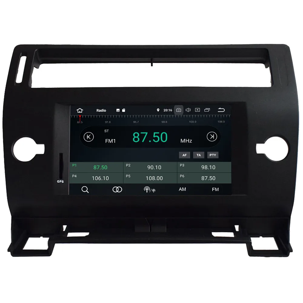 Clearance KLYDE 7" 4GB RAM 32GB ROM Octa Core PX5 Android 8.0 7.1 BT Car DVD Multimedia Player GPS For Citroen C4 Quatre Triumph 2004-2012 3