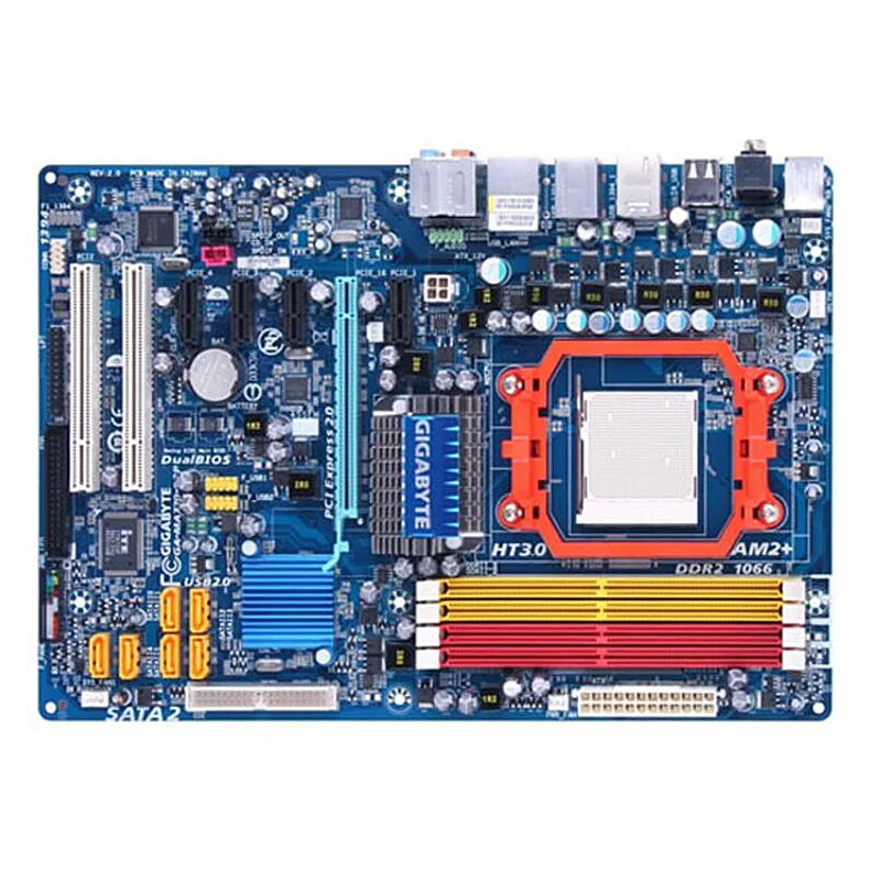 Оригинальный Для Gigabyte GA-MA770-S3P рабочего Материнская плата MA770-S3P 770 разъем AM2 AM3 DDR2