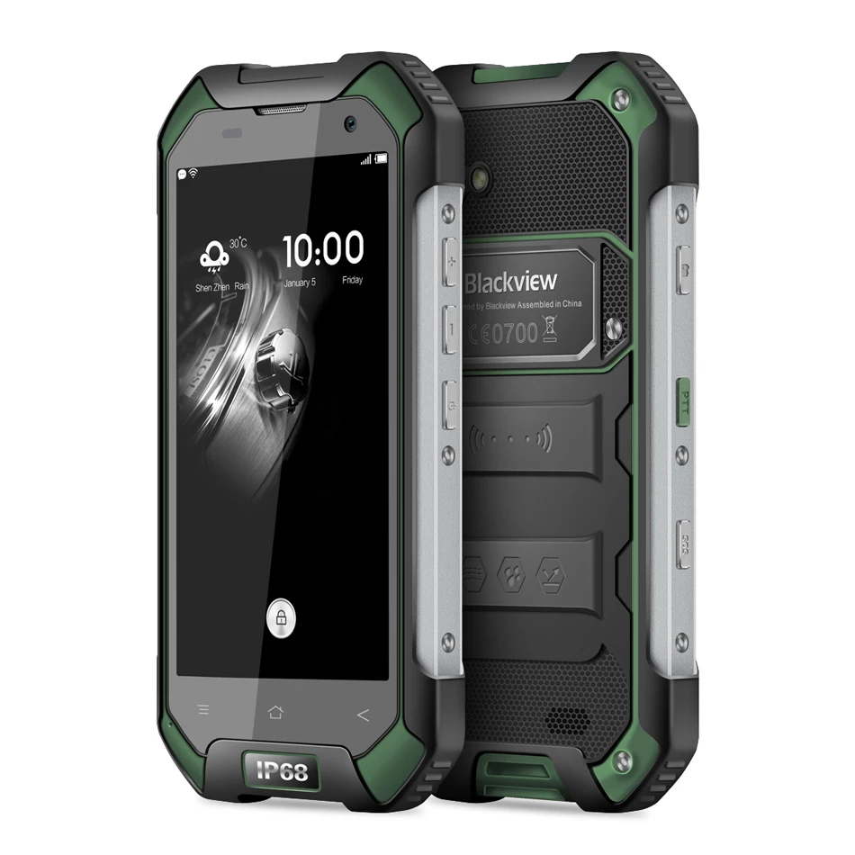 Blackview BV6000 IP68 водонепроницаемый мобильный телефон 4G LTE Android 6,0 MTK6755 Восьмиядерный 3 ГБ+ 32 Гб Смартфон gps ГЛОНАСС 4500 мАч