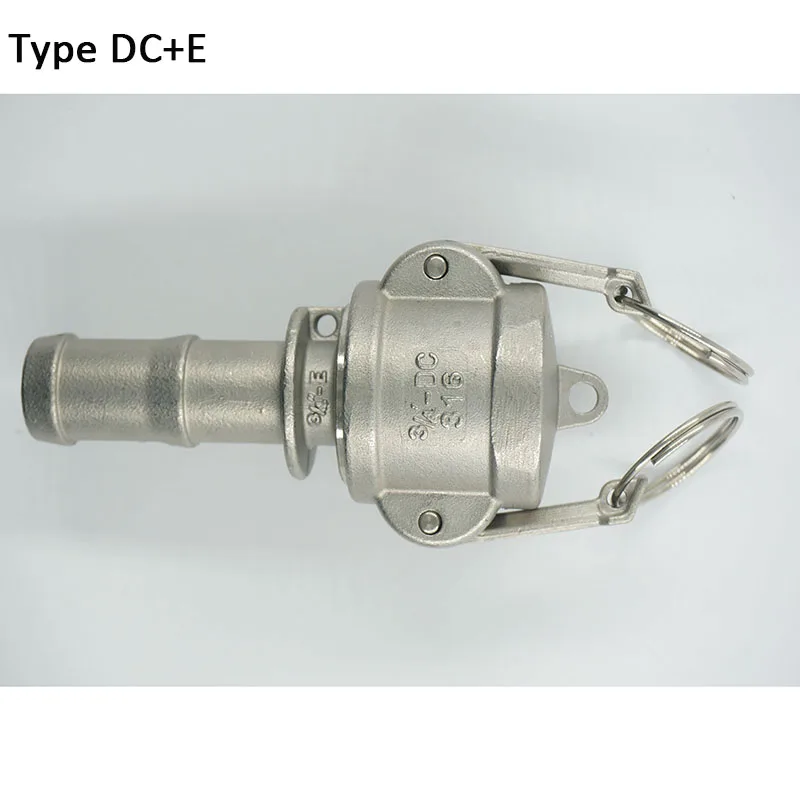 

4" Type DC+E Camlock Coupling Stianless Steel 304 Quick Disconnection Coupler