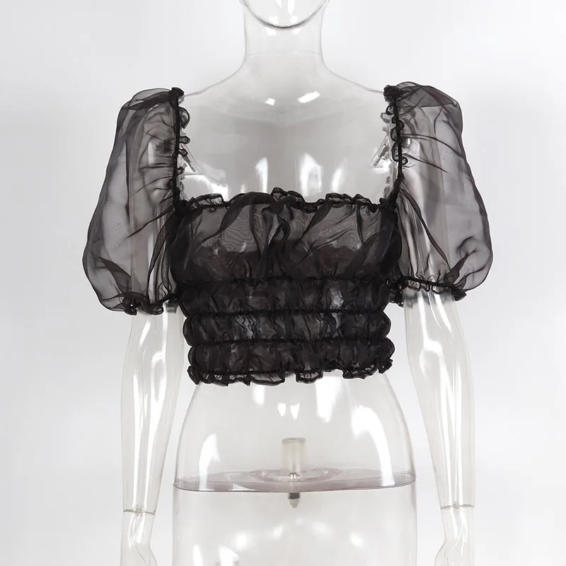 Forefair Lace Top Sexy Summer  (1)