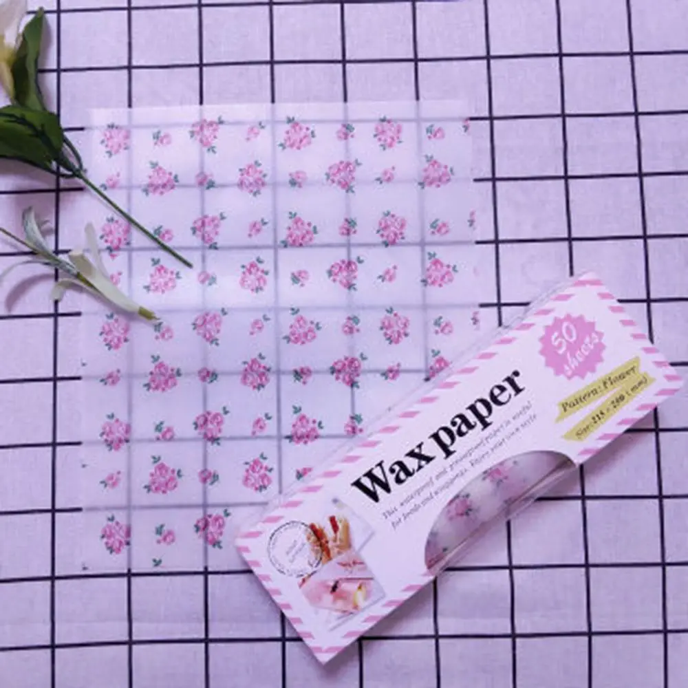 50pcs/lot KECTTIO Food Grade Grease Paper Bread/Sandwich/Burger/Fries Wrapping Paper Wax Paper DIY Pastry Baking Tools Oilpapers 50pcs/lot KECTTIO Food Grade Grease Paper Bread/Sandwich/Burger/Fries Wrapping Paper Wax Paper DIY Pastry Baking Tools Oilpapers