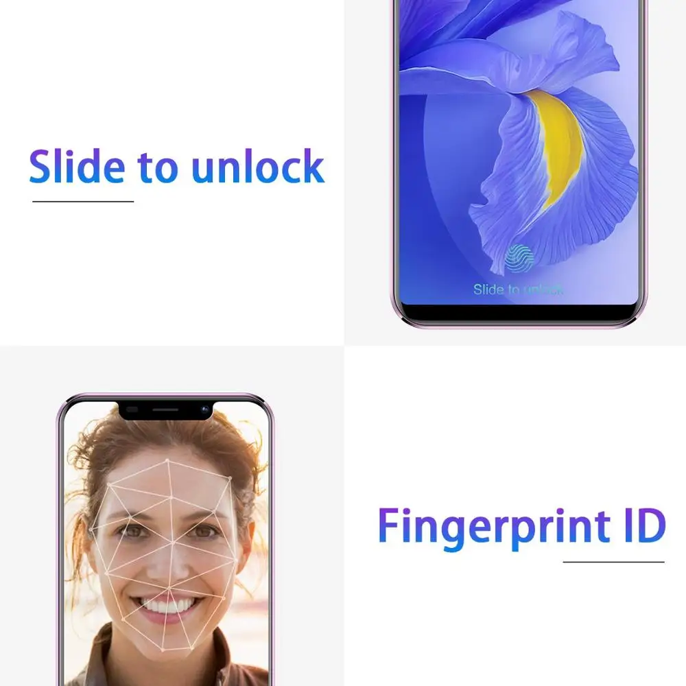 4G LTE TEENO VMobile S9 Mobile Phone Android 8 1 3GB 16GB 5 84 19 9 3