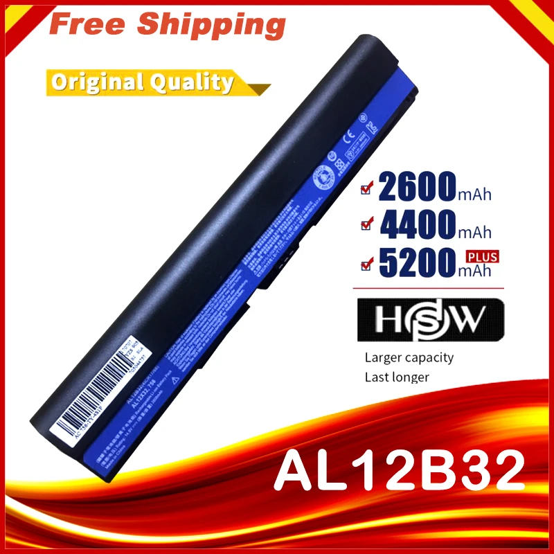 Аккумулятор acer al12b32