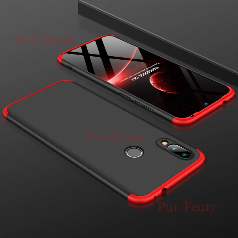 

Case For Xiaomi Redmi 7 M1810F6LG Hard 3 In 1 Matte Armor Hybrid Protective High Quality Back Cover For Xiaomi Redmi7 M1810F6LE