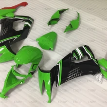 ZX-10r 2008-2010 мотоцикл обтекатель для Kawasaki ZX10r 09 10 обтекатель ниндзя ZX 10r 08 09 зеленый черный обтекатель