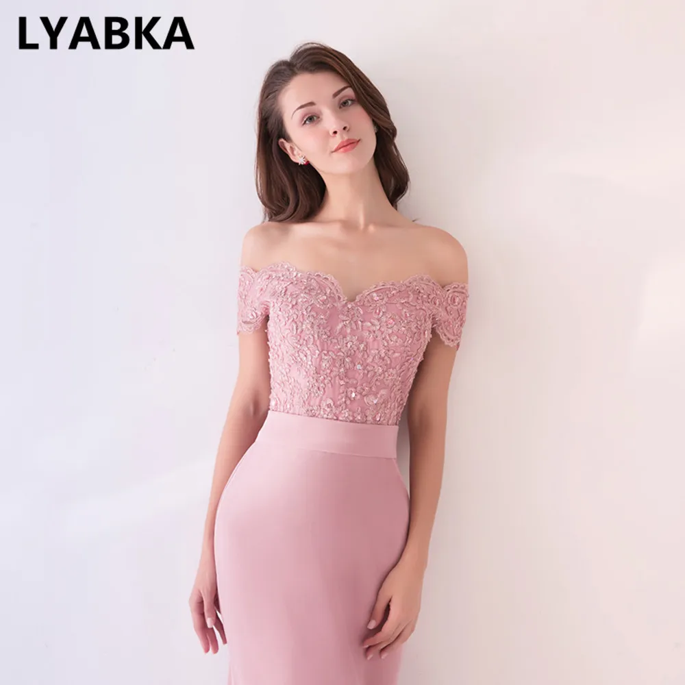LYABKA длинное вечернее платье в стиле русалки, элегантные вечерние платья, длинное платье для выпускного вечера с поясом