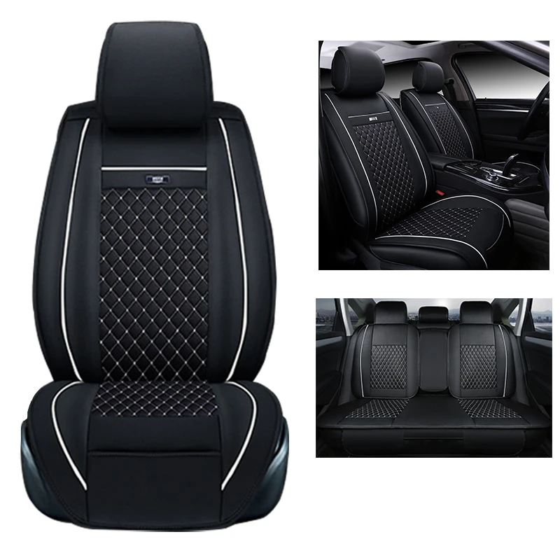 6D Набор чехлов для автомобильных сидений для Chevrolet Cruze Malibu Sonic Spark Trax Sail captiva epica, высоковолокнистая кожа, автостайлинг
