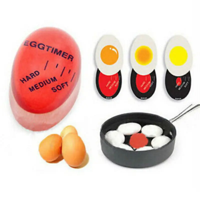 

High Quality 1pcs Egg Perfect Color Changing Timer Yummy Soft Hard Boiled Eggs Cooking Kitchen